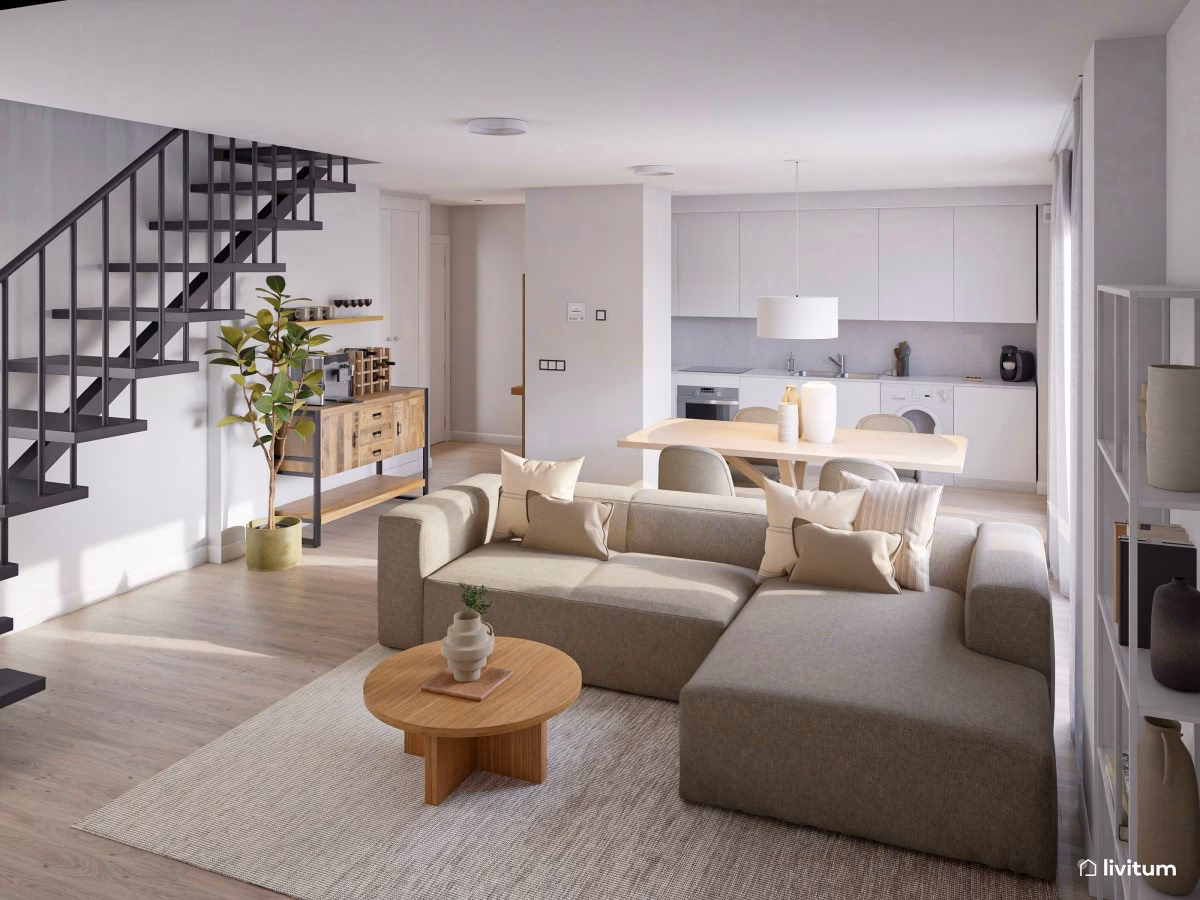 ¿Qué altura debe tener una mesa de living?