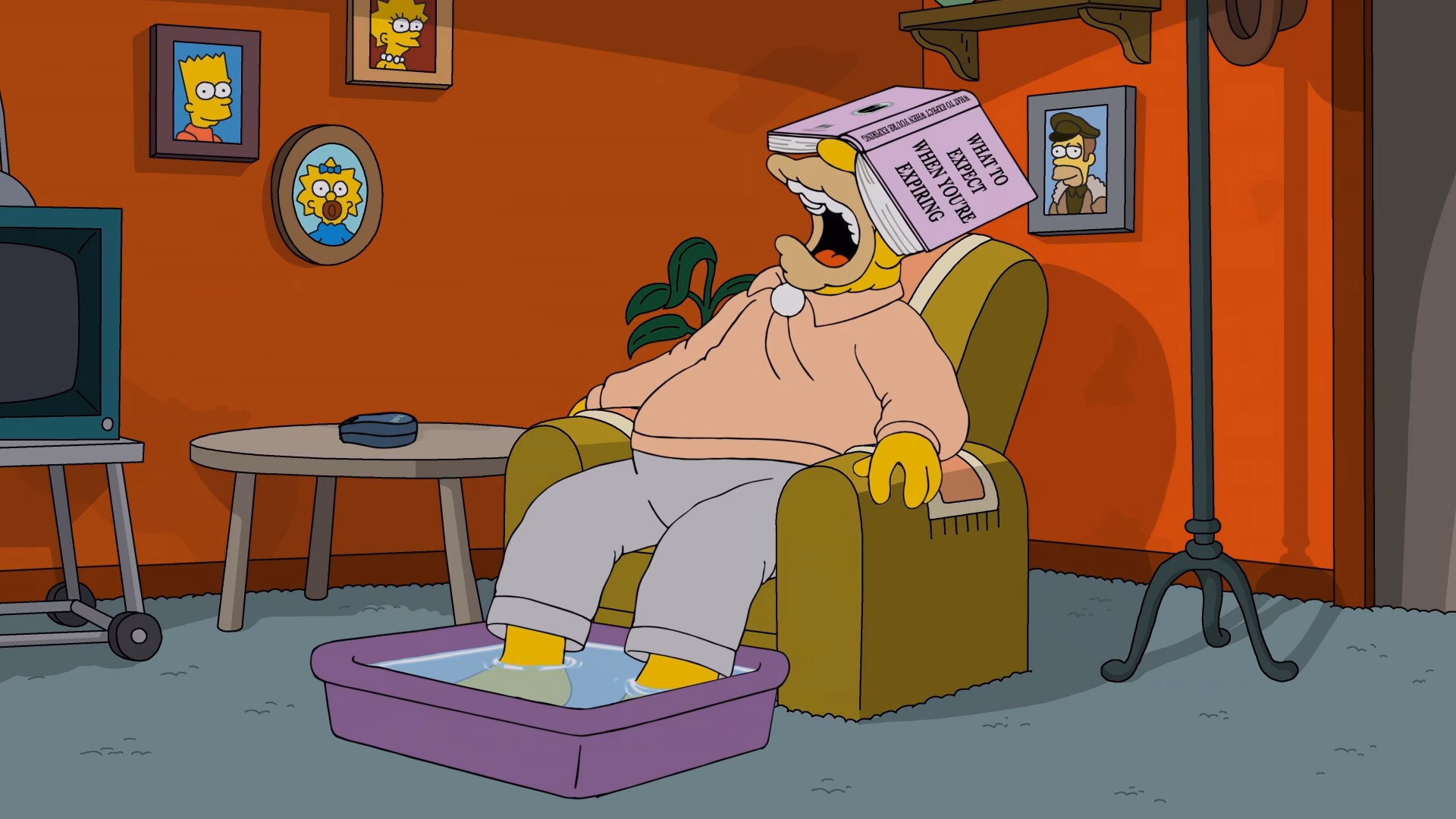 ¿Quién es Abraham para Bart Simpson?