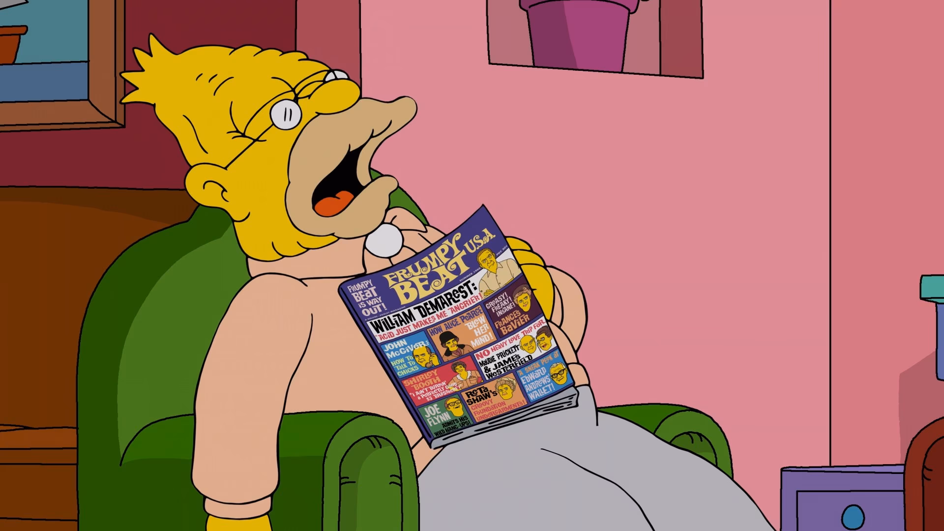 What is Grandpa Simpson's first name?