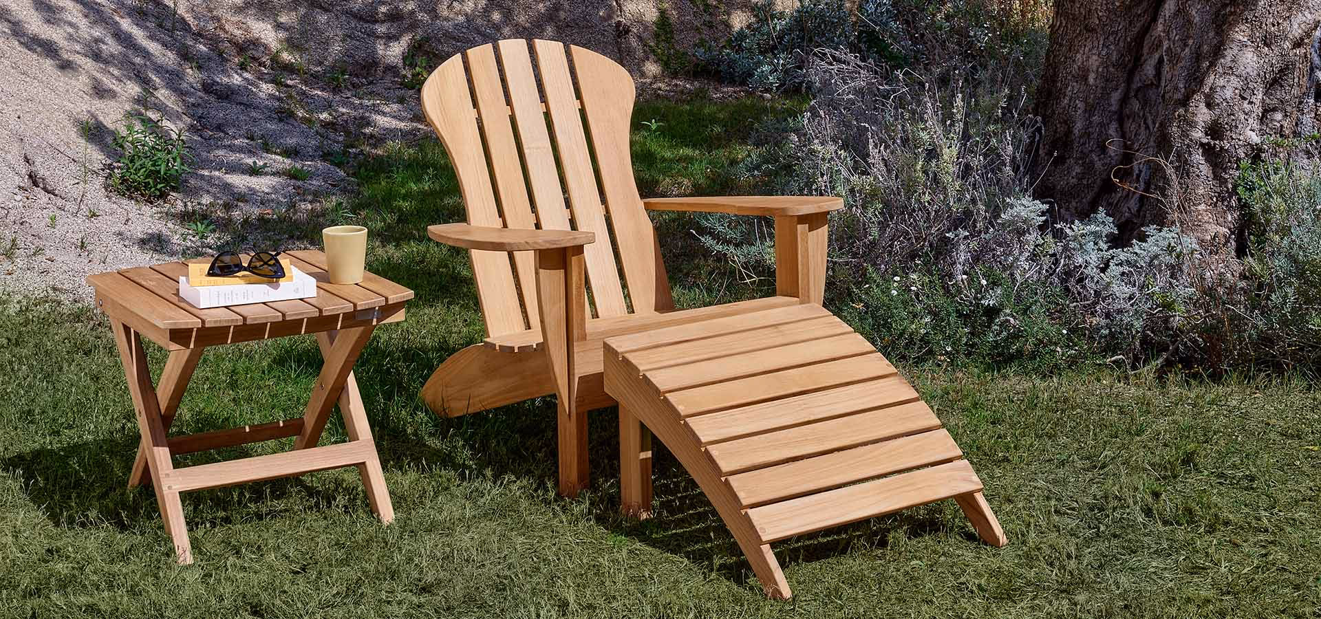 ¿Qué significa una silla Adirondack roja?