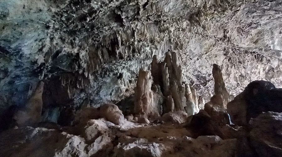 What is the history of the cave of Agia Sofia?