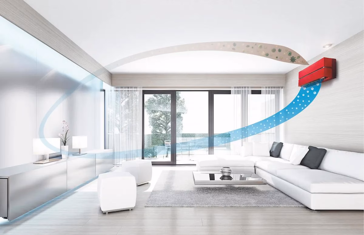 ¿Dónde no se debe poner el aire acondicionado?