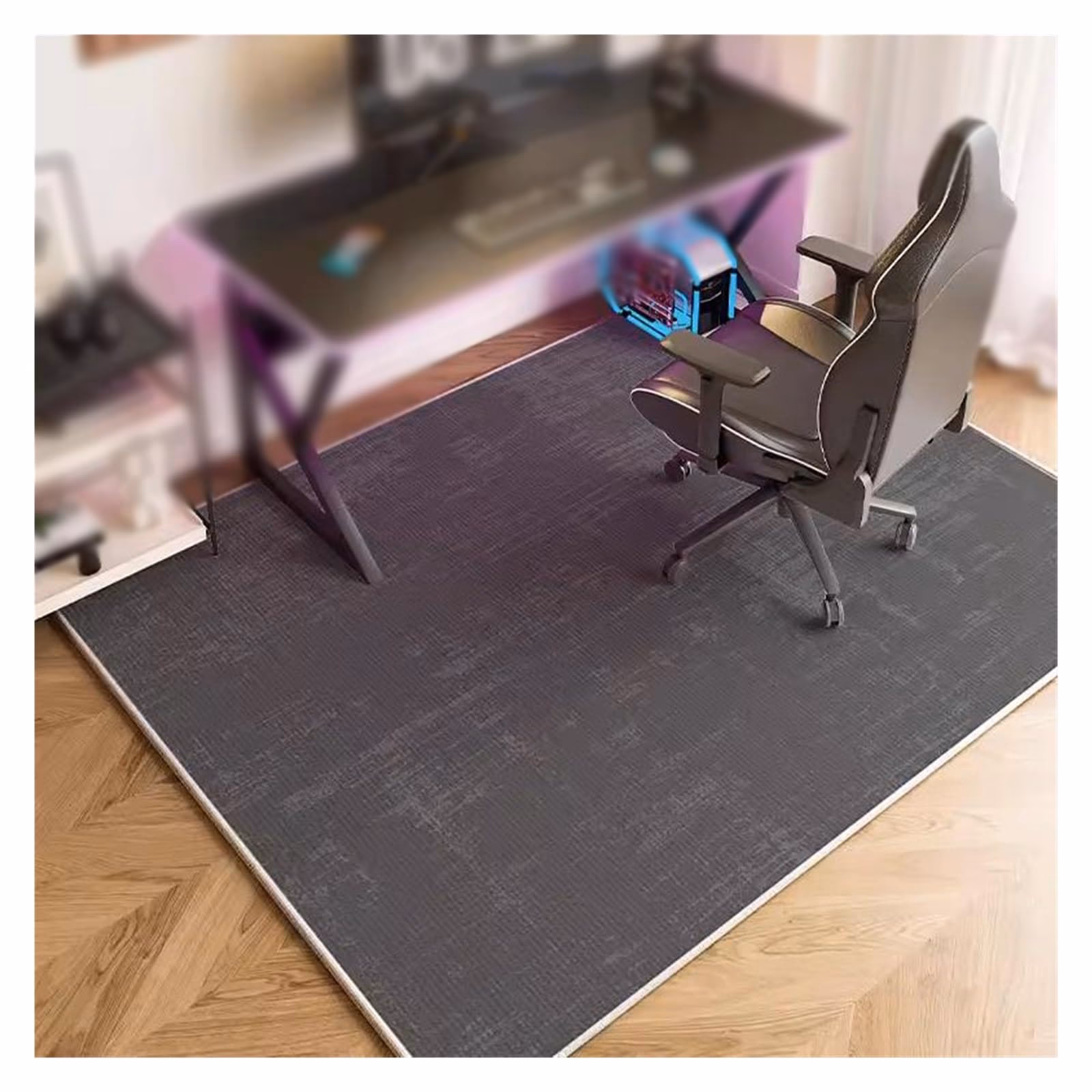 ¿Qué tipo de alfombra funciona con las sillas de oficina?