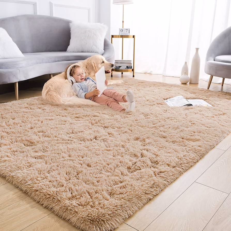 ¿Cómo ubicar una alfombra en un living?