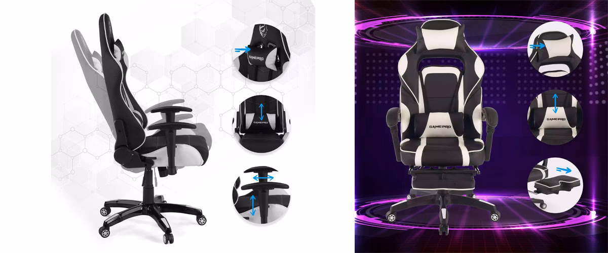 ¿Dónde debe ir la almohada de la silla gamer?