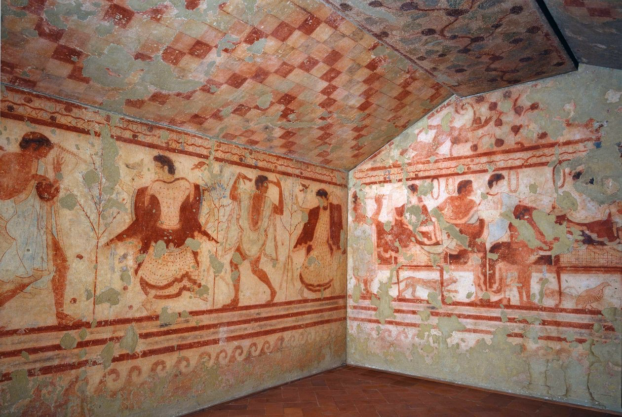 ¿Qué es lo que caracteriza al arte etrusco?