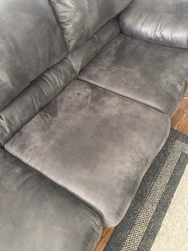 How do you clean an Ashley Bladen couch?