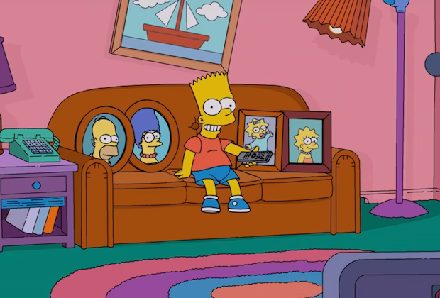 Is Bart Simpson at Universal Studios?