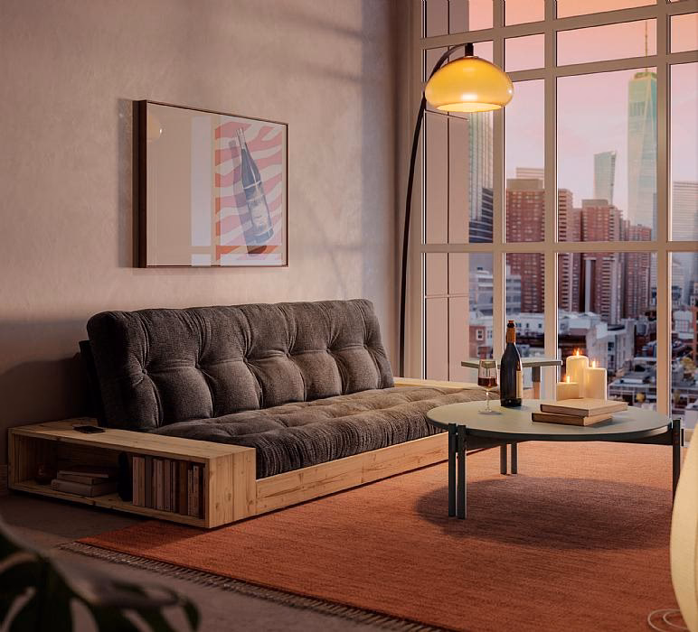 What is the base of a sofa called?