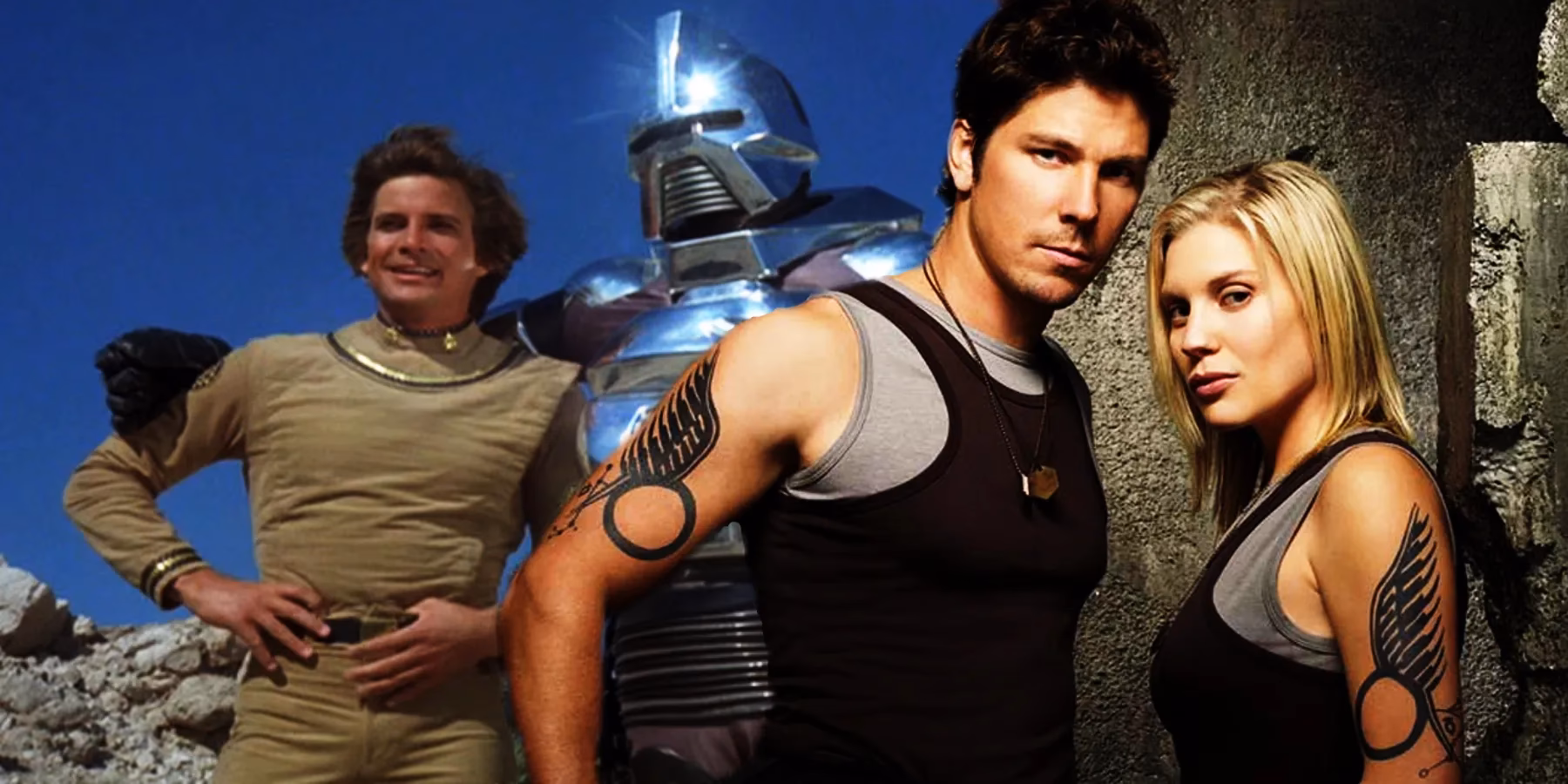 ¿Qué tipo de seres son los cylons en Battlestar Galactica?