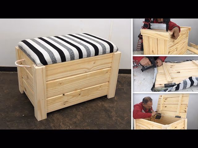 ¿Cómo se llama un cofre de madera?