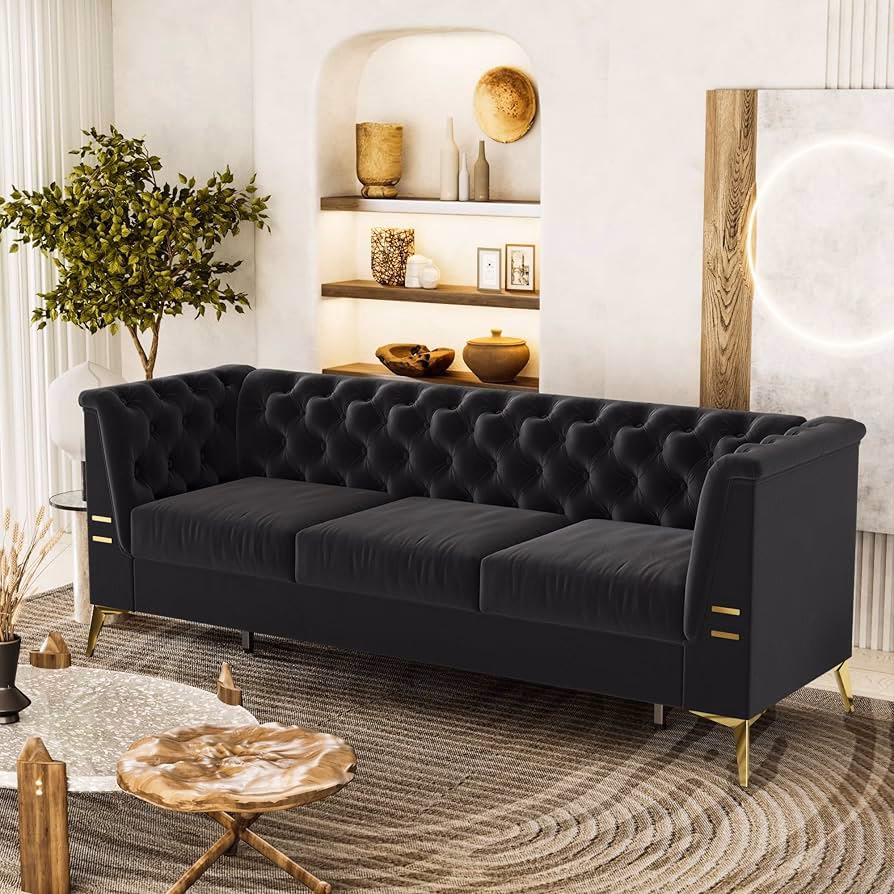 What is the best color for a velvet sofa?