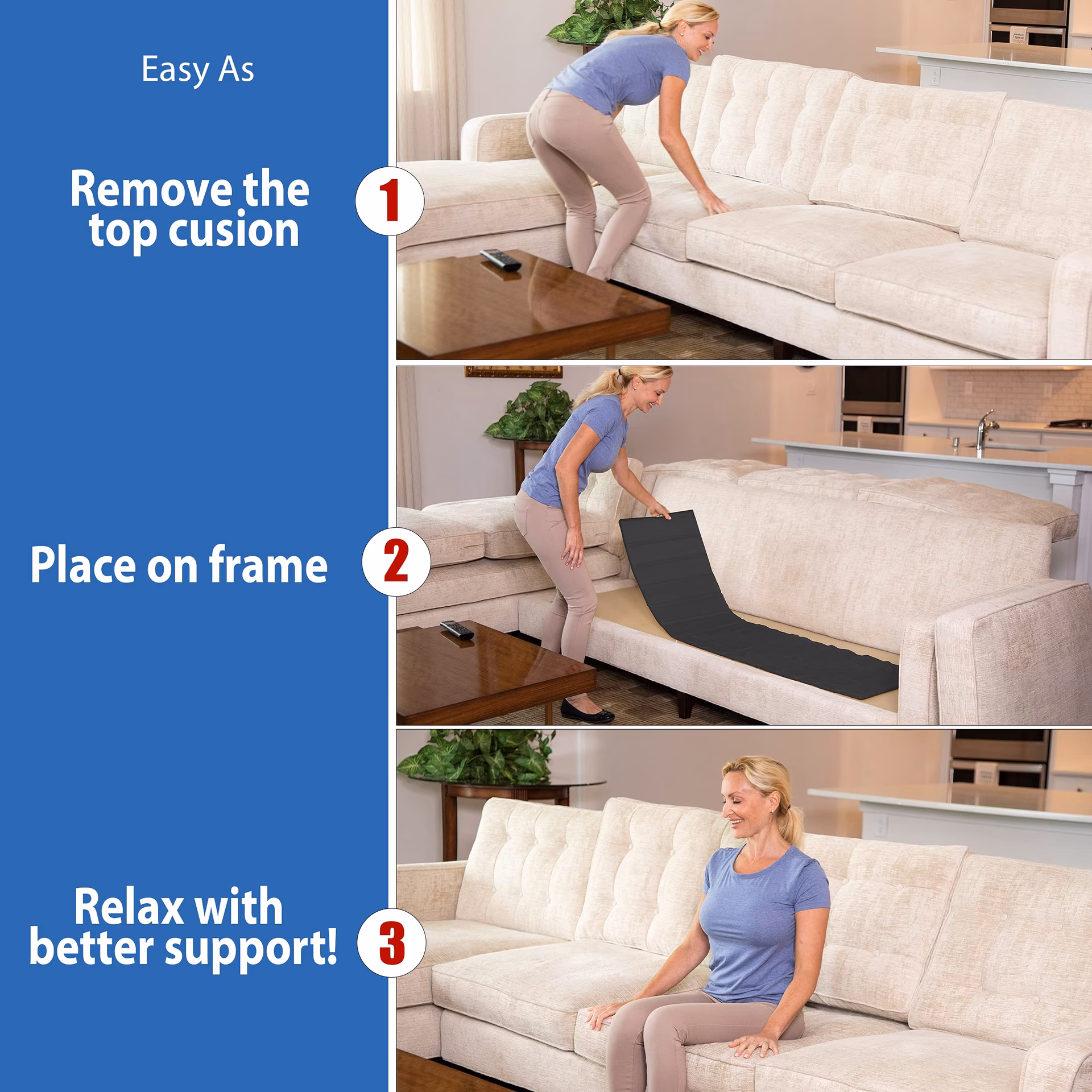 ¿Qué pasó con el cómodo sofá?