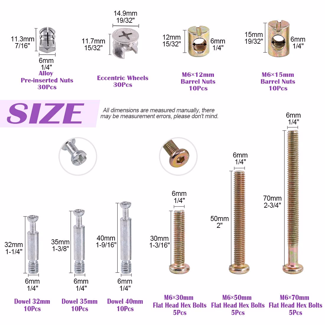 ¿Cómo se llama el tornillo con tuerca?