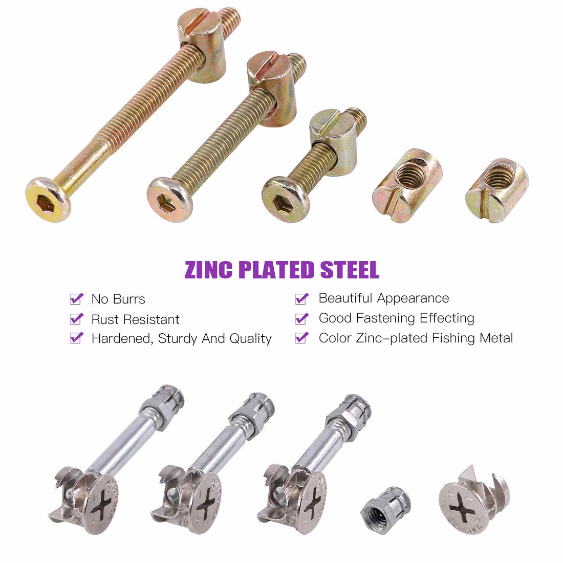 ¿Qué es un tornillo de fijación con una tuerca?