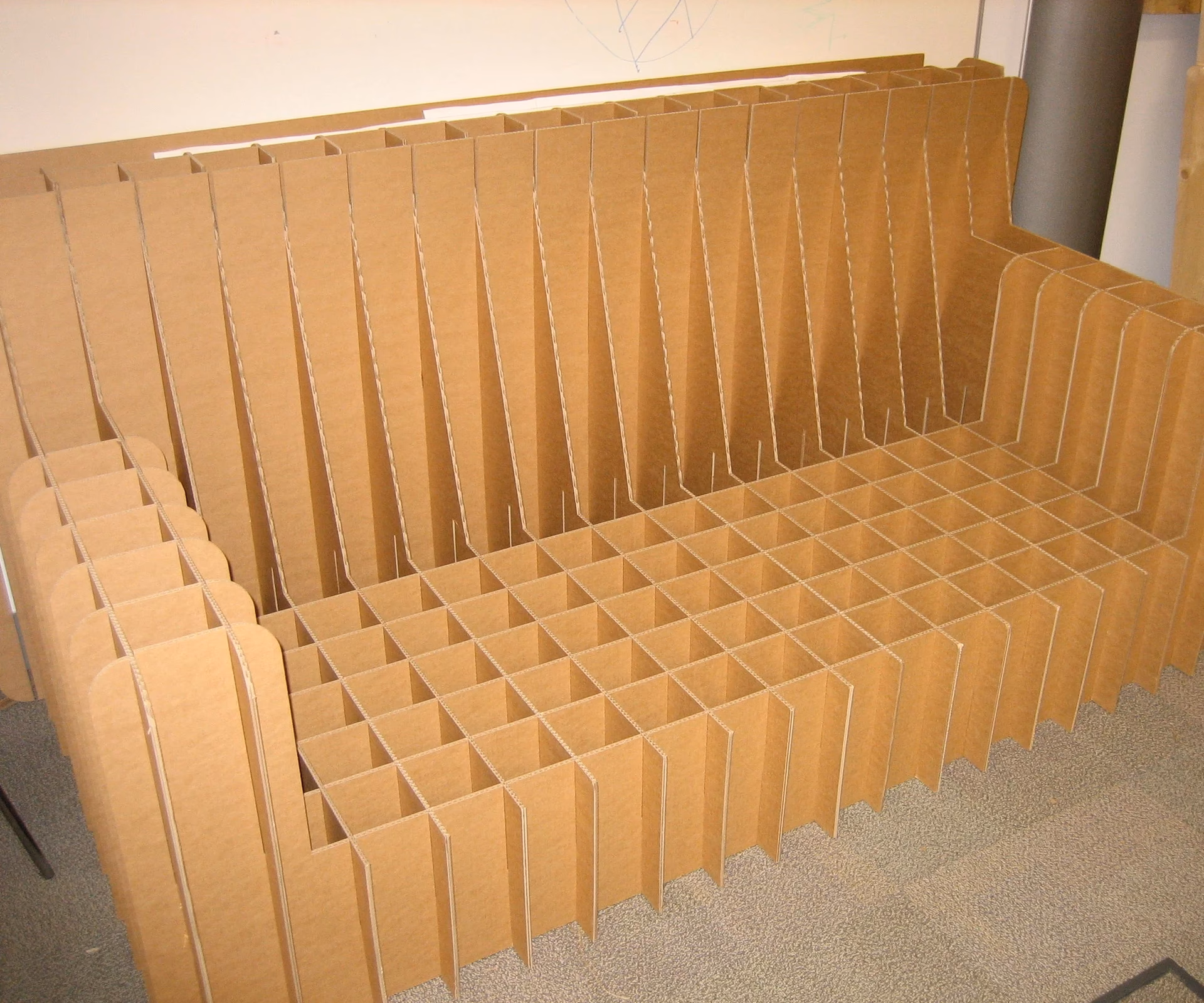 How sturdy is cardboard furniture?
