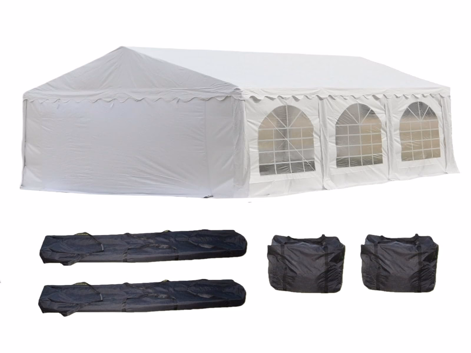 ¿Cuántas personas entran en una carpa de 10x10?