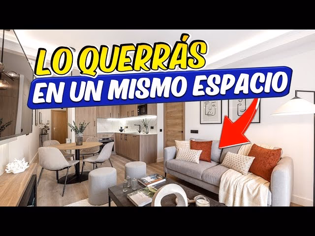 ¿Cómo se llama una cocina y sala de estar combinadas?