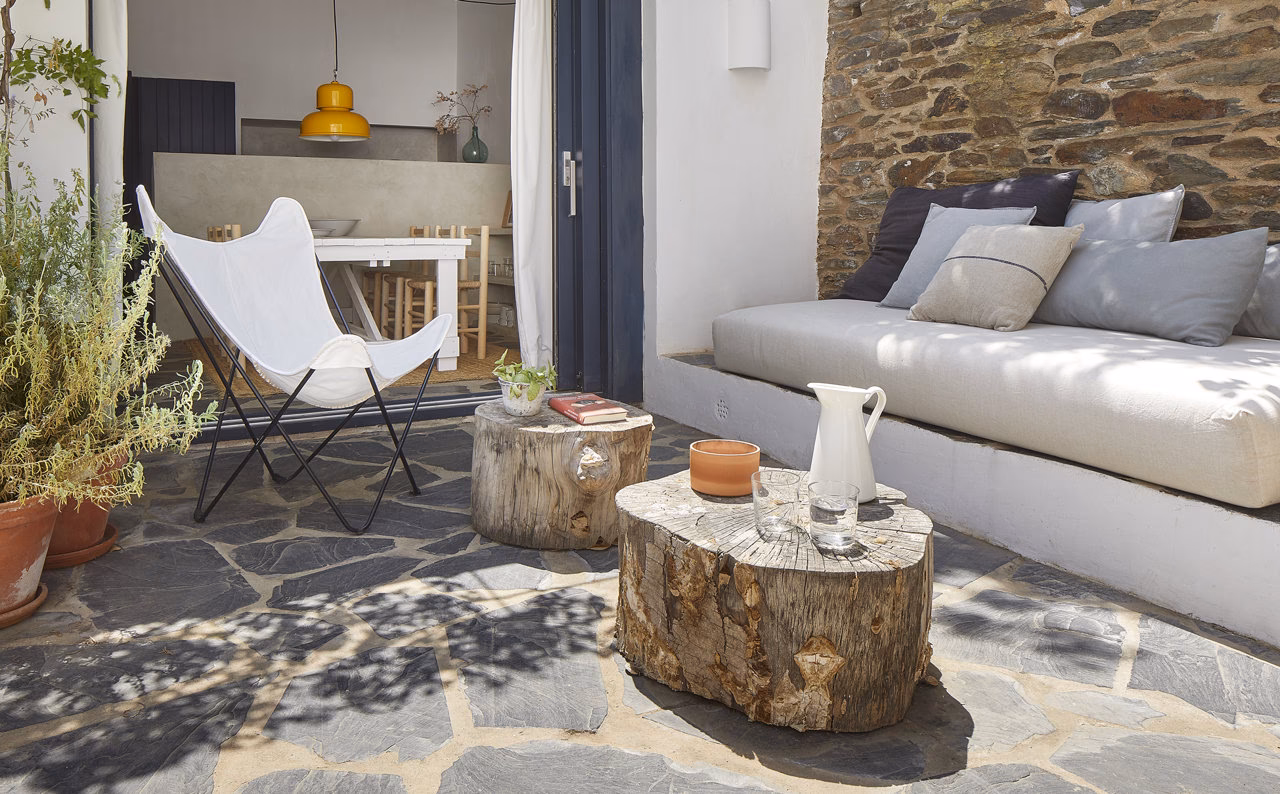 ¿Cómo se llaman las casas con pocos muebles?