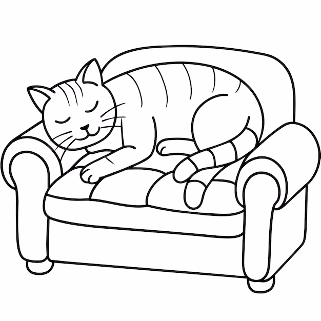 What is the cartoon cat's name?