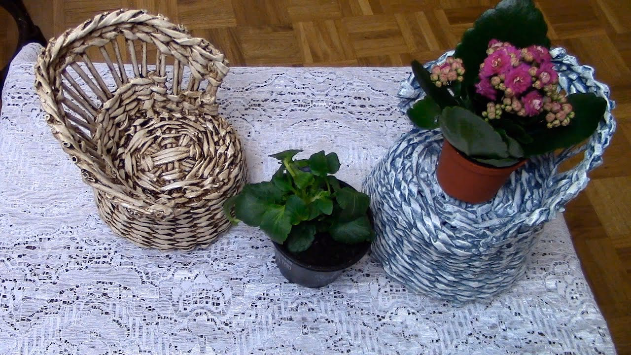 ¿Qué material se usa para hacer cestería?