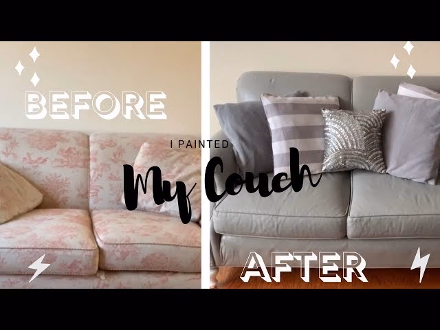 Can you paint a sofa with chalk paint?