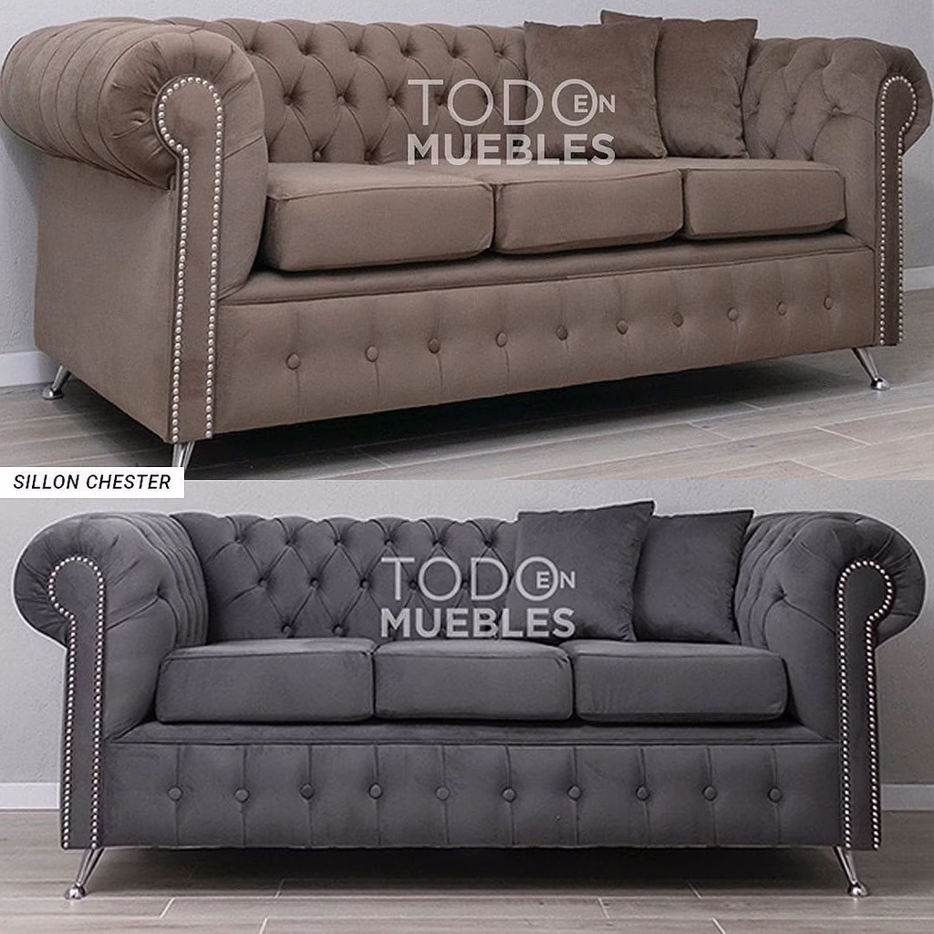 ¿Cómo es un sofá Chester?