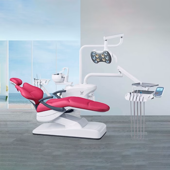 ¿Cómo funciona el eyector de la unidad dental?