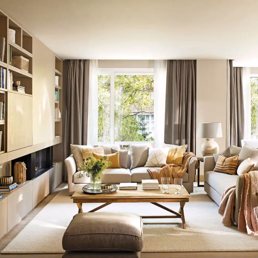 ¿Qué color de cortina combina con todo?