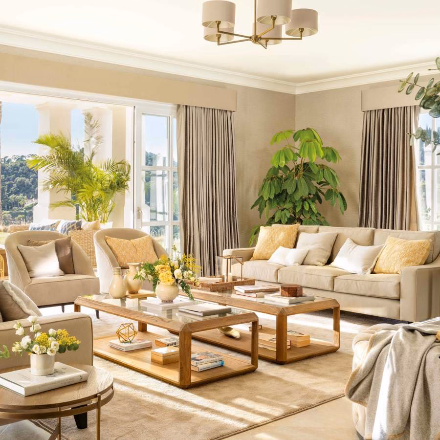 ¿Qué combinación de colores es mejor para una sala de estar?