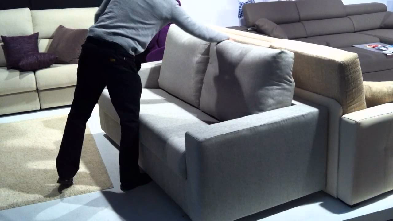 ¿Cómo desbloquear un nuevo sofá cama?