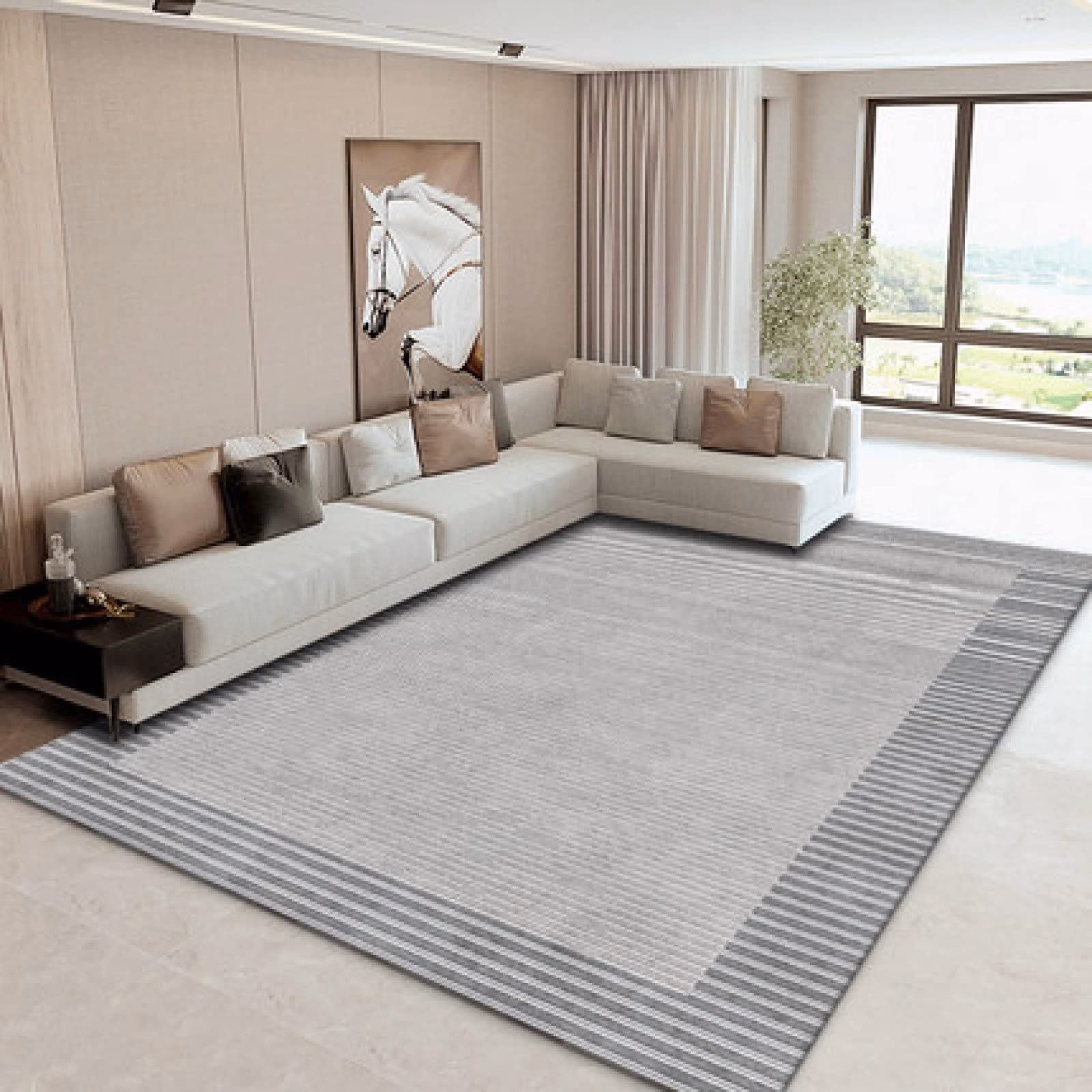 ¿Cuánto es 5x7 en alfombra?