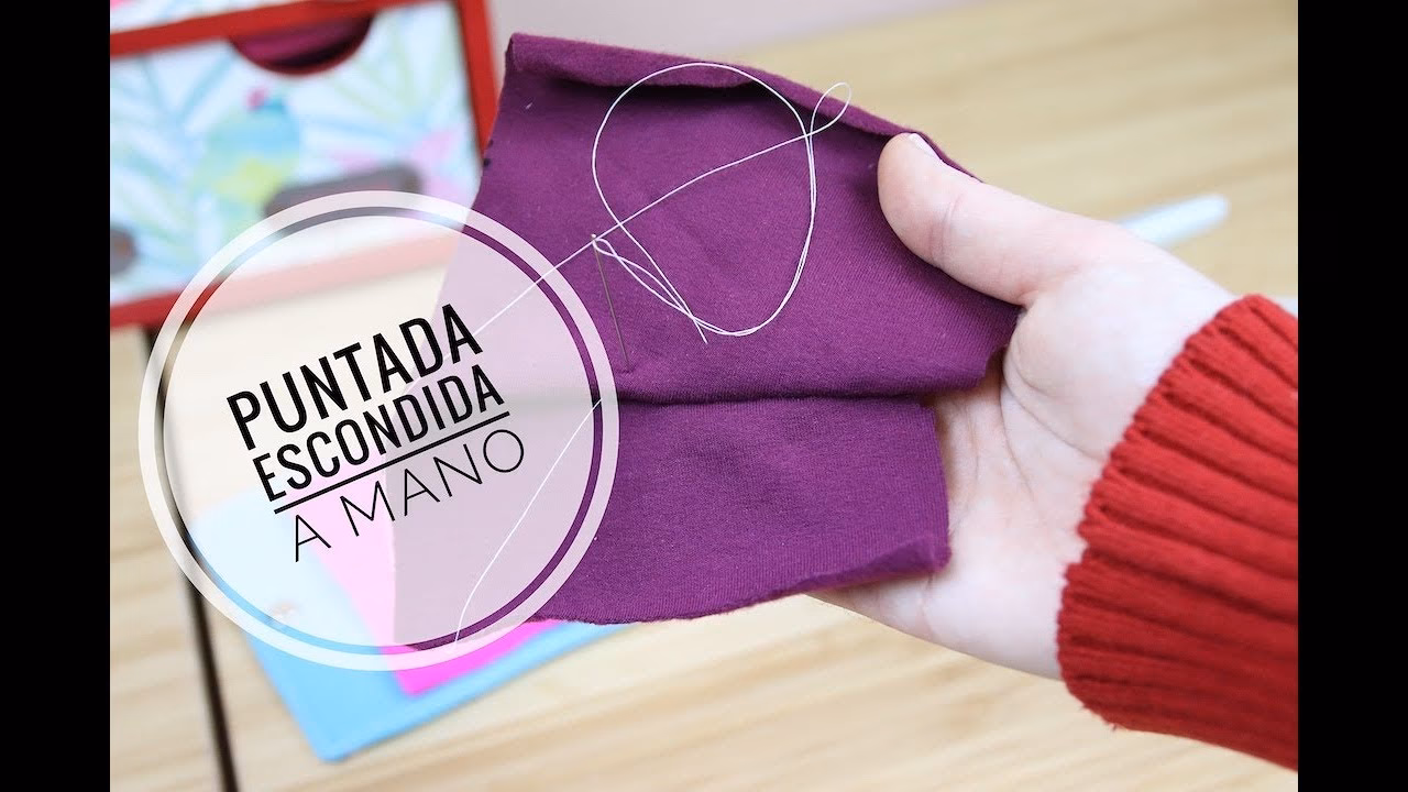 ¿Qué es la puntada invisible?