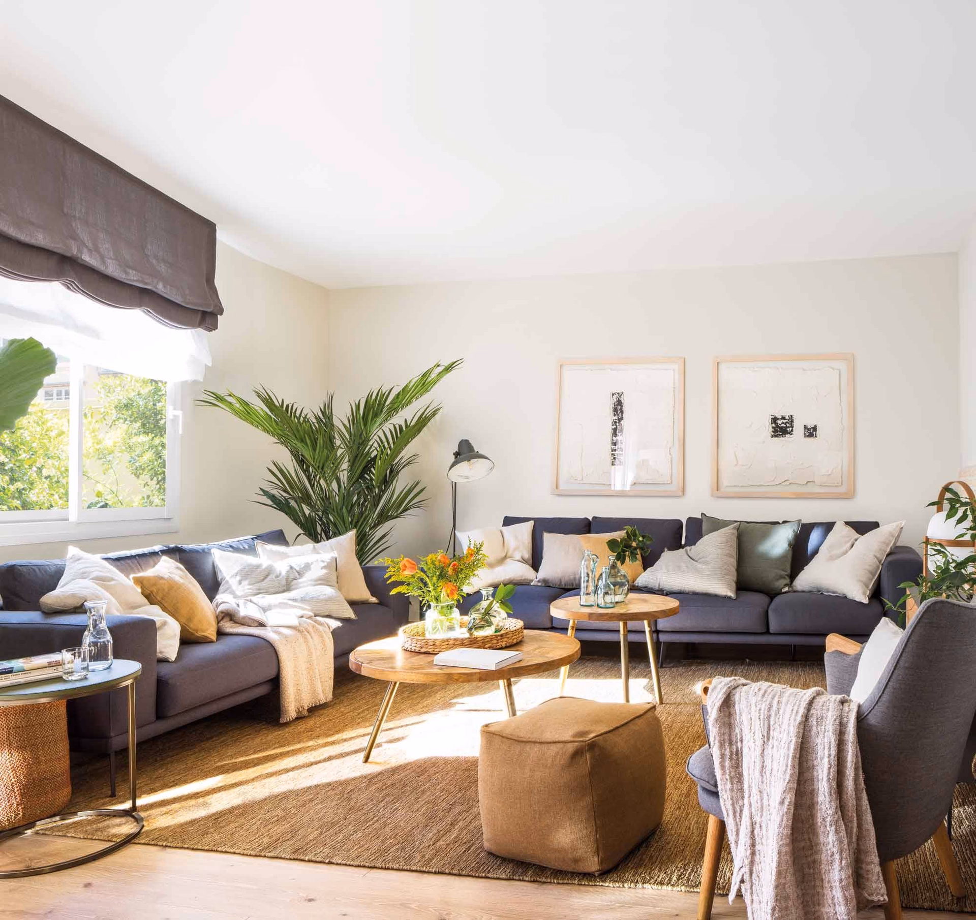 ¿Cómo complementar muebles oscuros?