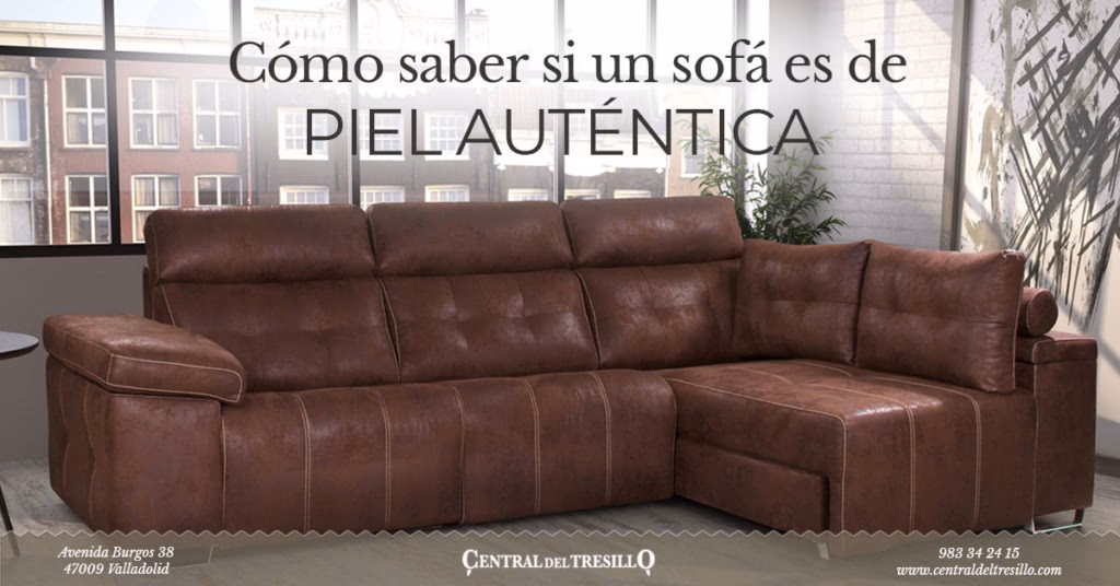 ¿Cómo saber si es cuero o simil cuero?