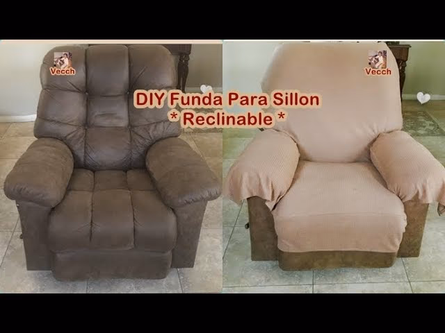 ¿Se puede poner una funda en un sillón reclinable?