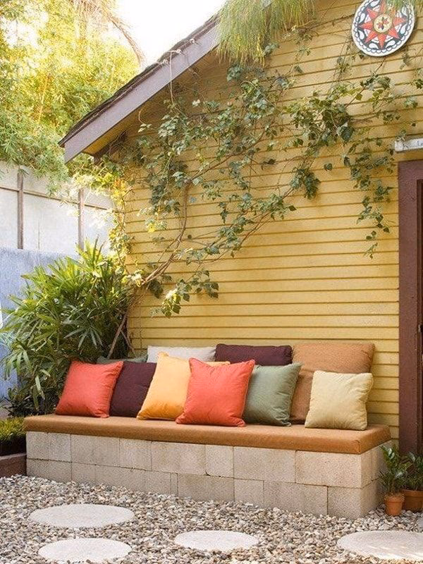 ¿Qué complementa una pared de ladrillos?