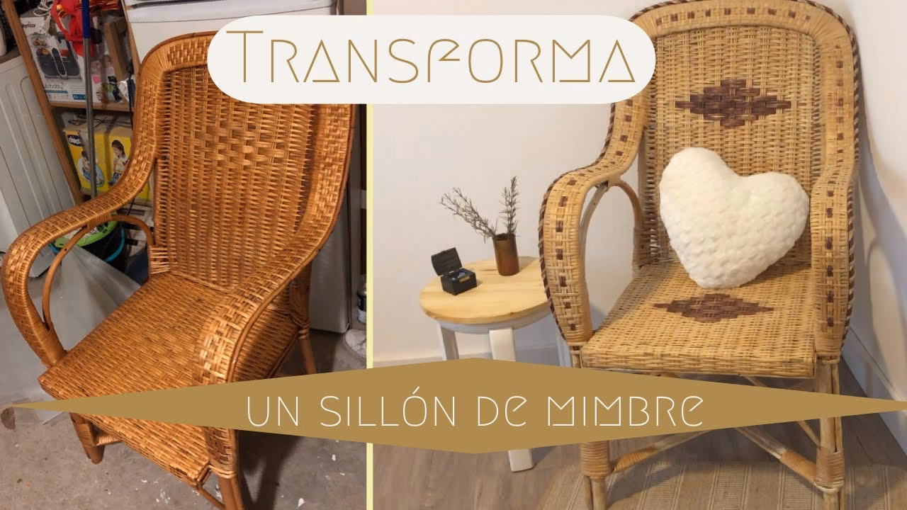 ¿Puedo hacer mis propios muebles de ratán?