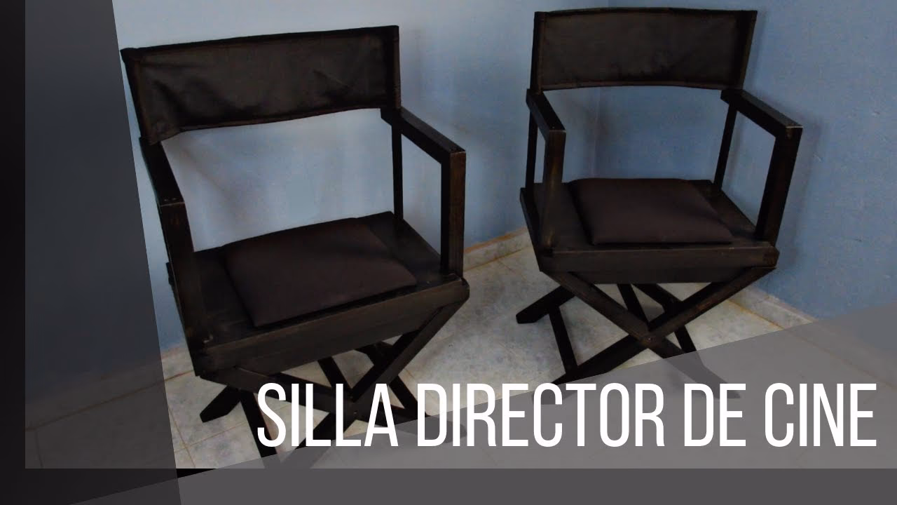 ¿Por qué las sillas de director son tan altas?