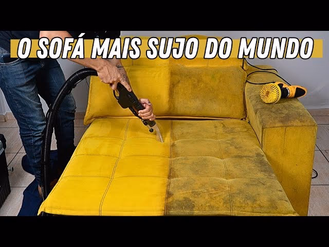 Como limpar sofá com tecido impermeabilizado?