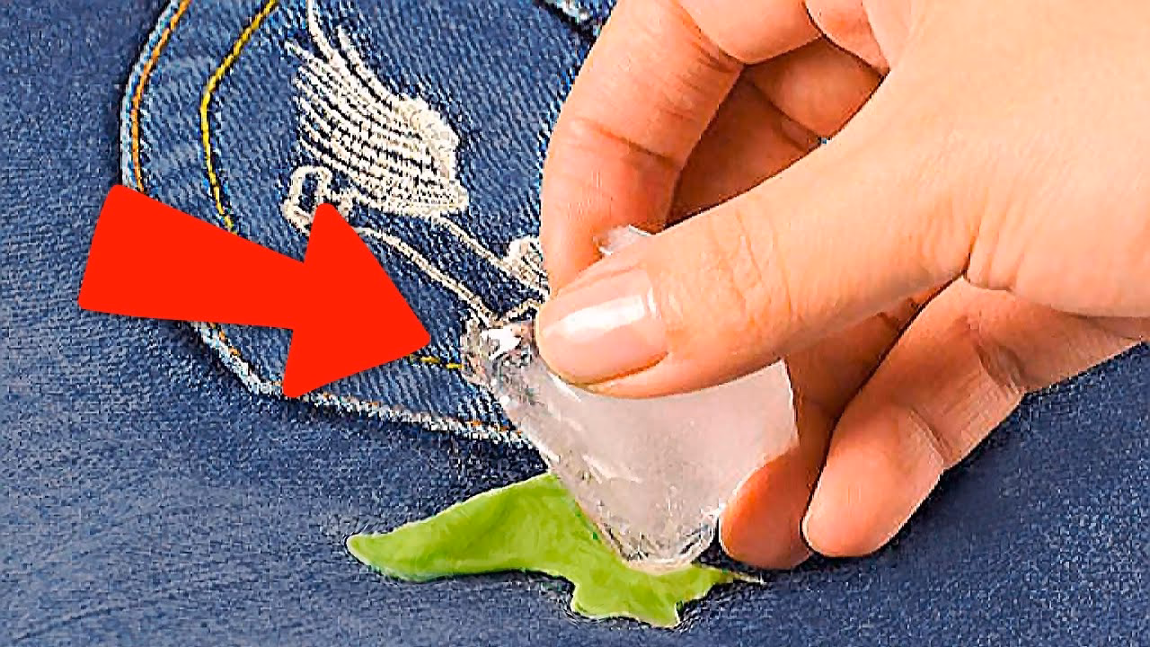 ¿Cómo sacar chicle de un tapizado?