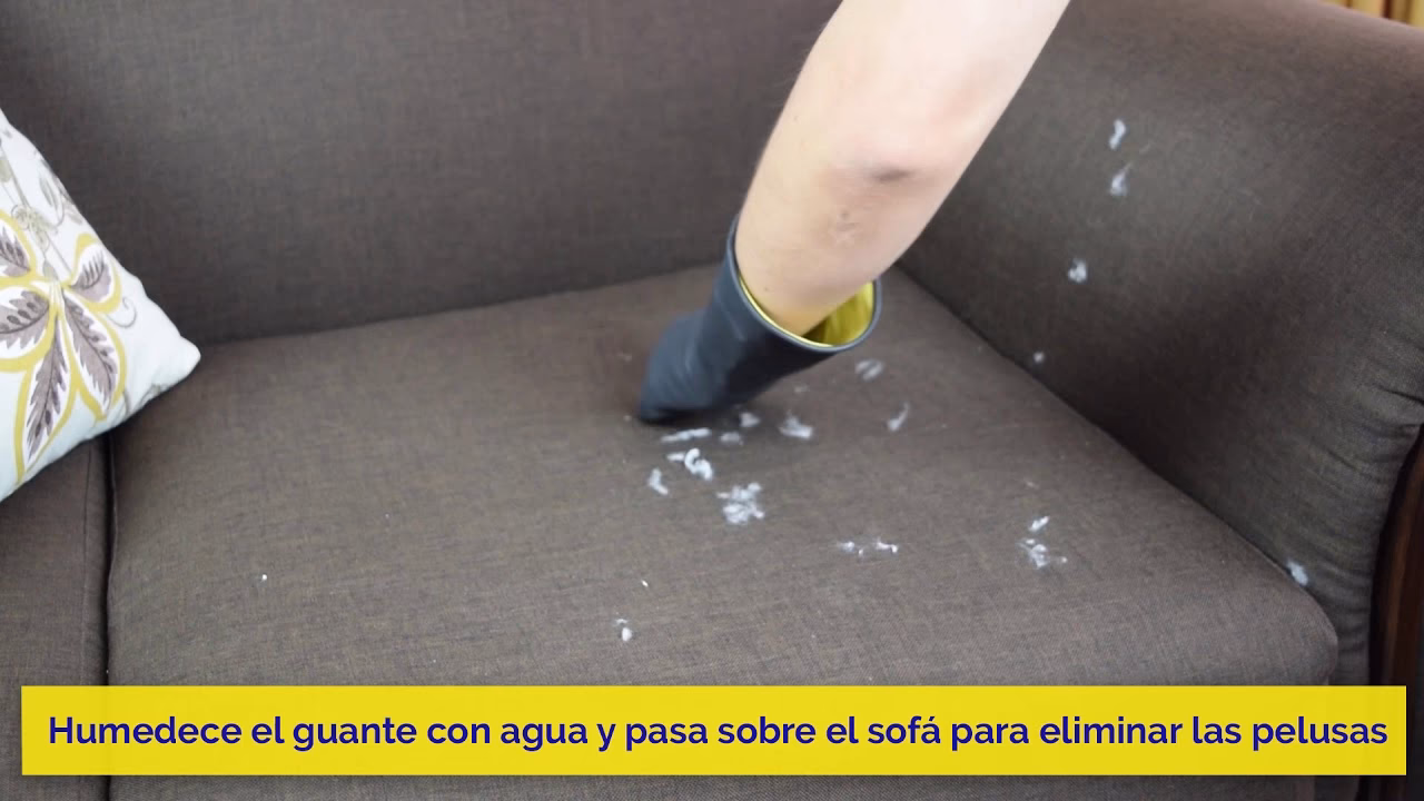 ¿Cómo quitar la pelusa rebelde de la tela?