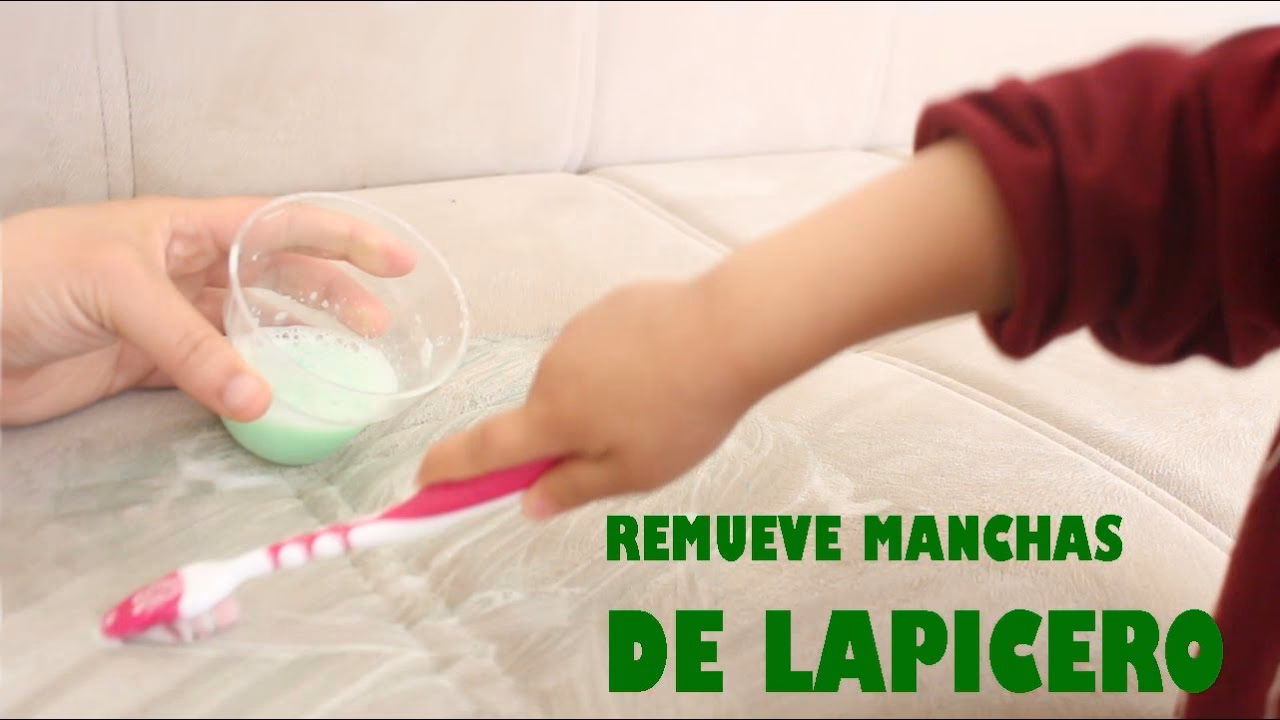 ¿Cómo sacar lapicera de tela pana?