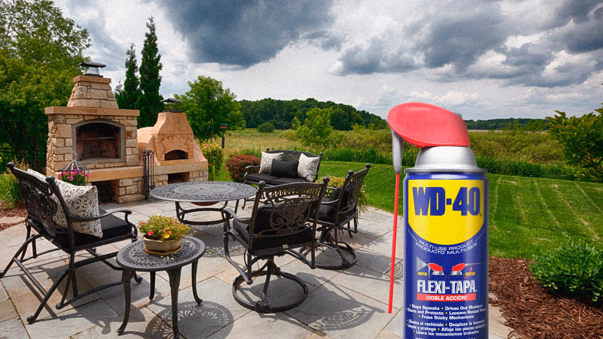 ¿Cómo quitar el óxido de un mueble de hierro?