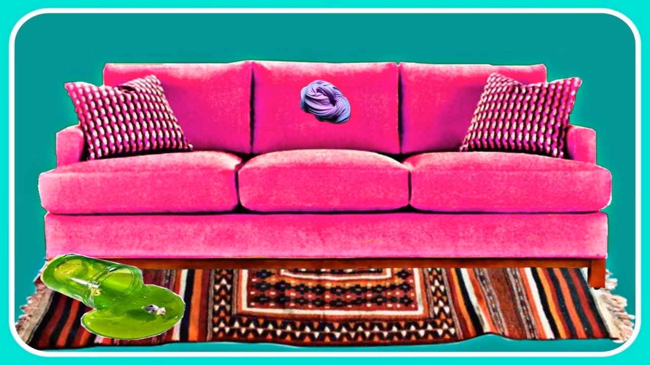 ¿Cómo se quita el slime de un sofá?