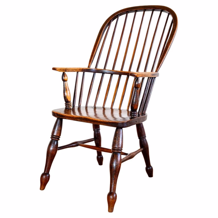 ¿Cuáles son las características de una silla Windsor?