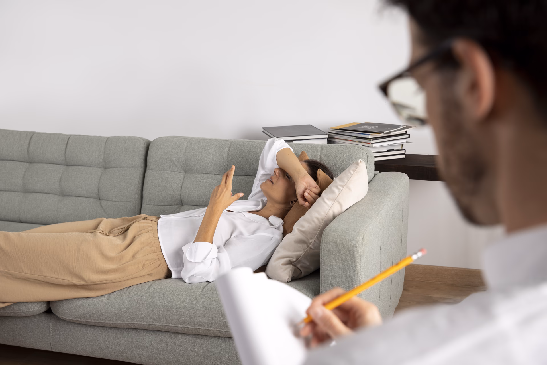 ¿Cuándo se usa el diván en terapia?