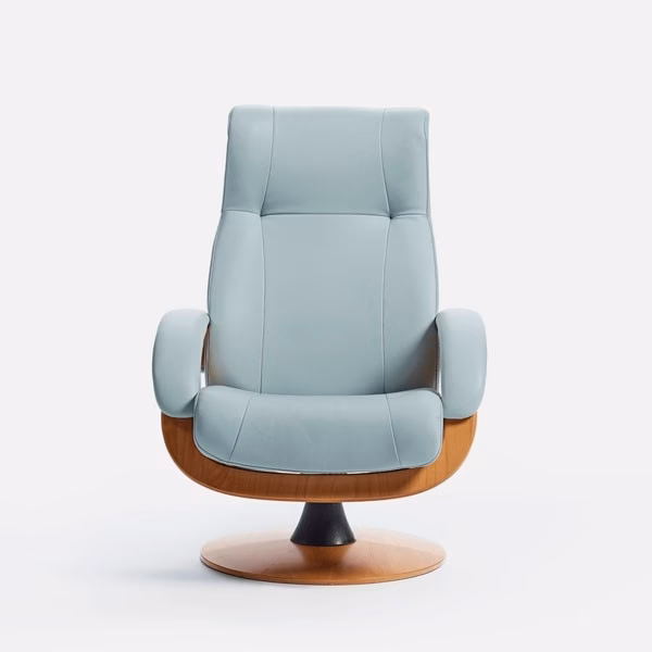 ¿Cómo se mide la profundidad de un sillón reclinable?