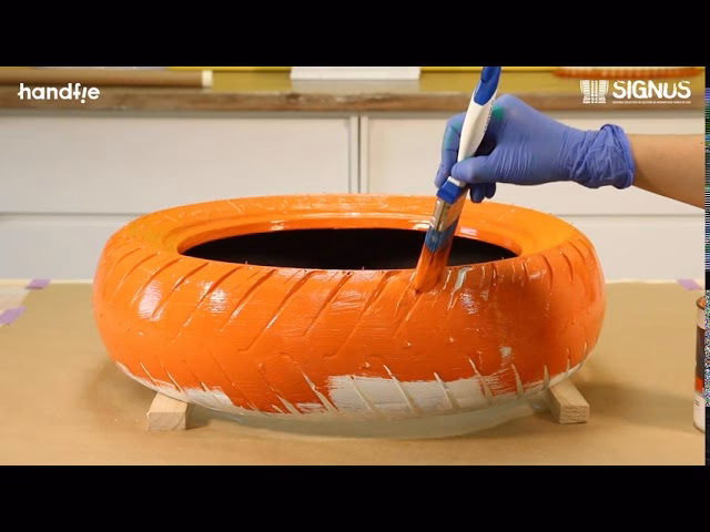 ¿Qué tipo de pintura se usa para pintar caucho?