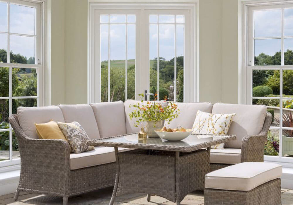 What type of sofa is best for conservatory?